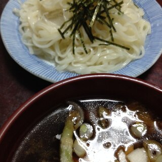 かき揚げ汁de稲庭うどん